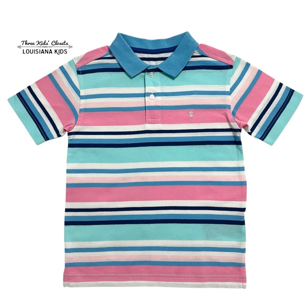 IZOD Boys 6Y Striped Polo Shirt